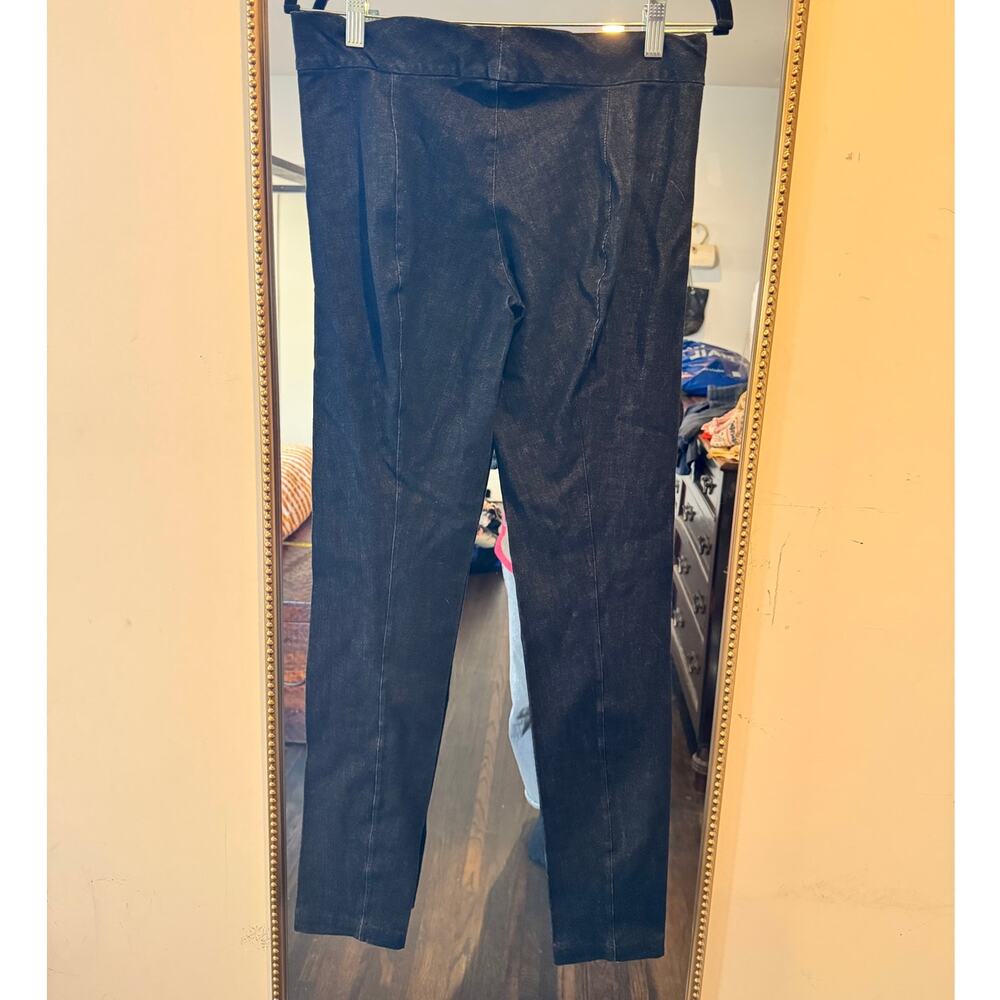 The Row Denim Slim High-Rise Pants - Picture 8 of 10